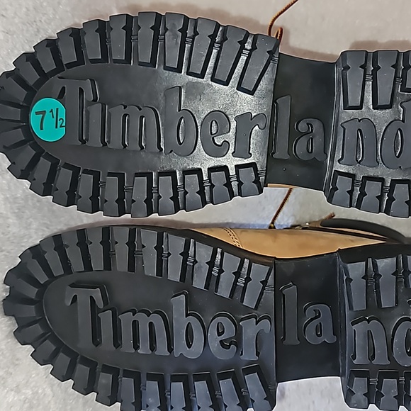 Timberland Women Sky 6-Inch Lace Up Boot Size 7.5 Wheat Nubuck - Picture 7 of 9